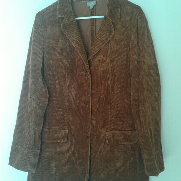 J. Jill Jackets \u0026 Coats | J.Jill Rusty Corduroy Jacket | Color: Brown | Size: Medium Tall | Seventy77's Closet